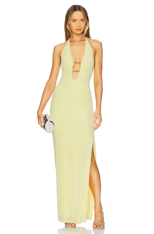 Yesenia Jersey Maxi Dress Size M