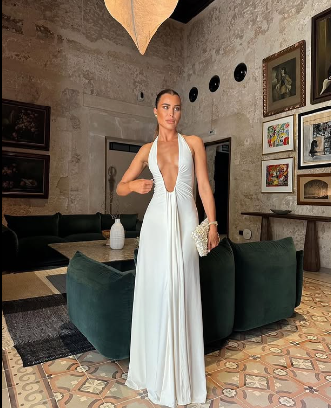 Jennifer Cupro Dress Size L